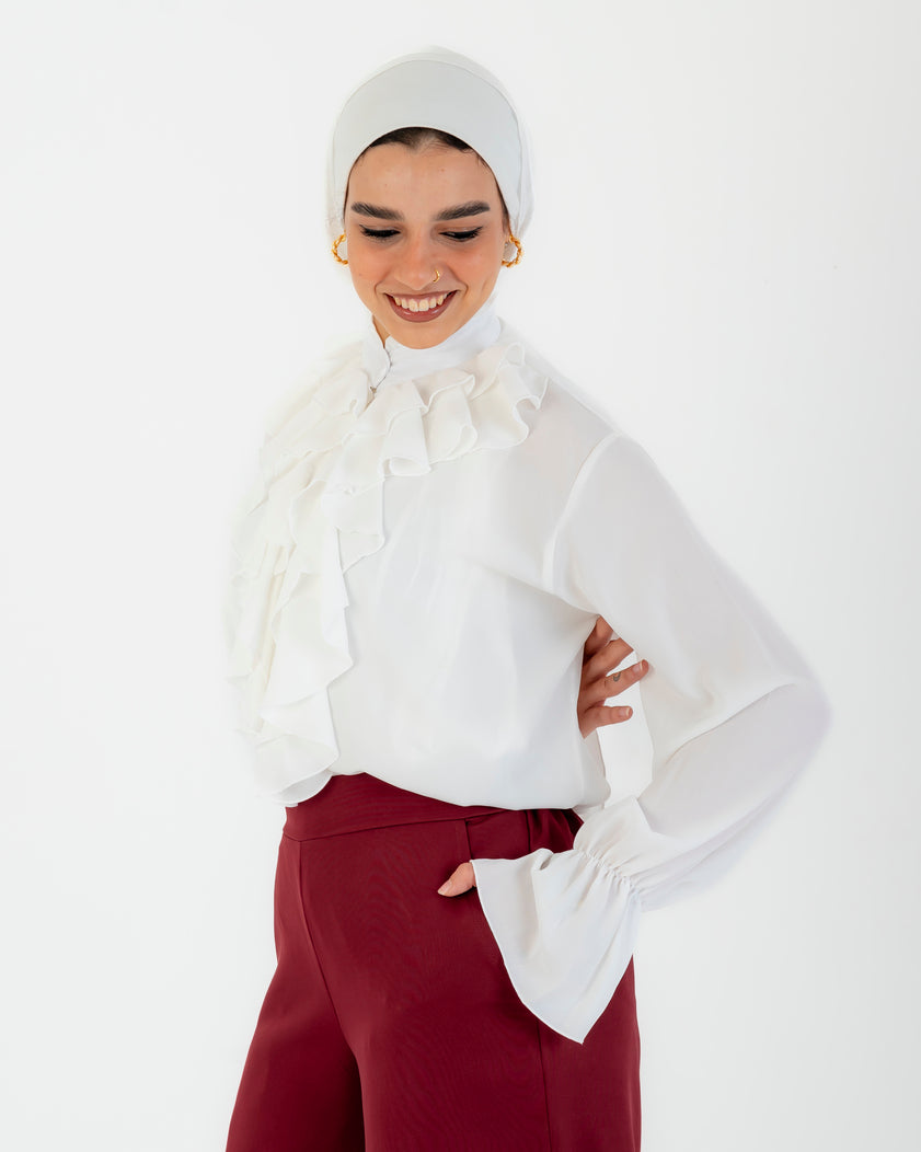 Verasailles Ruffle Blouse