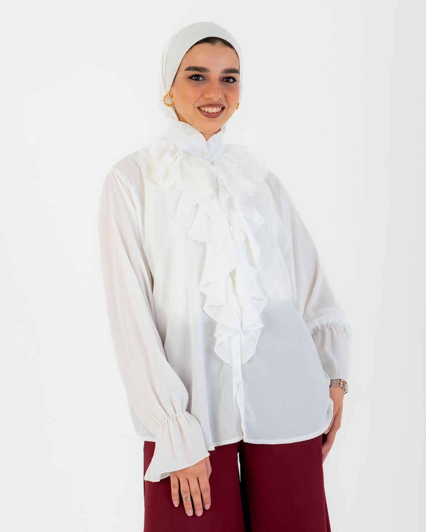 Verasailles Ruffle Blouse