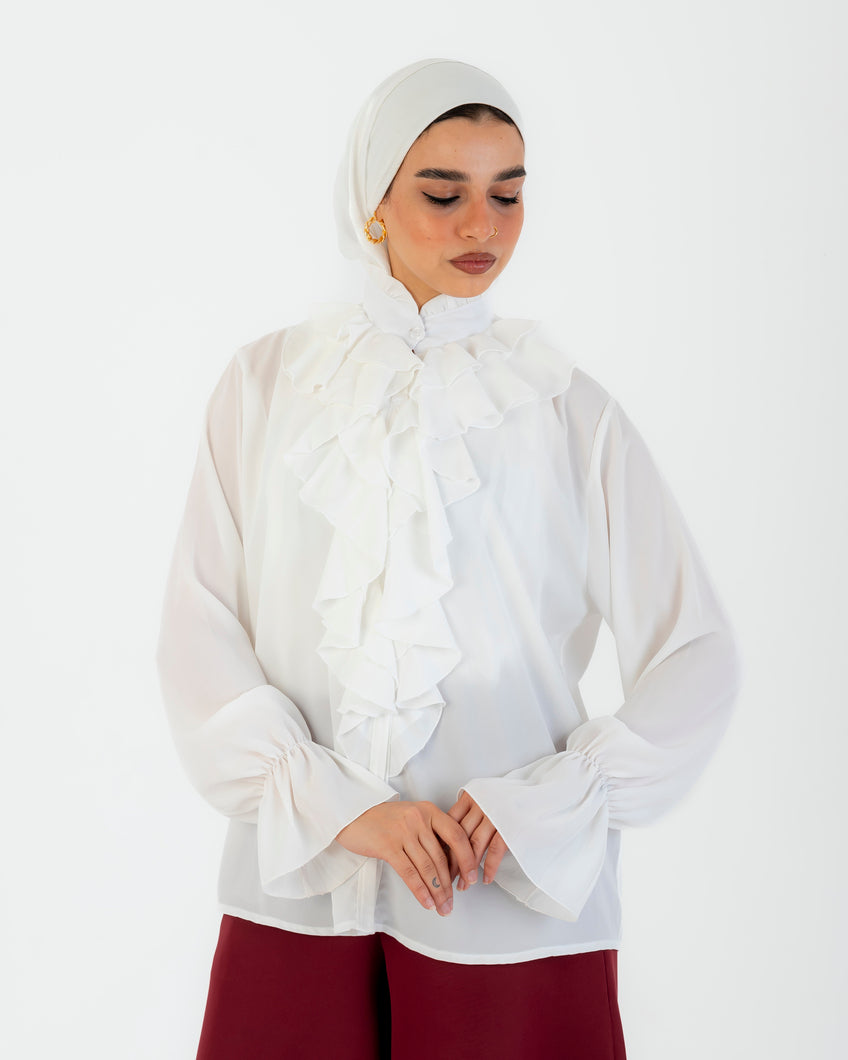 Verasailles Ruffle Blouse